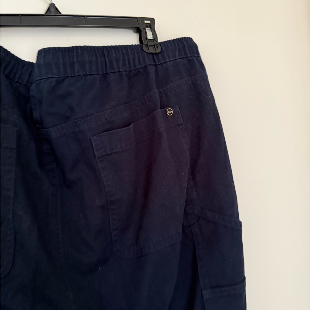 $40 NWT Retail FarWest Navy Straight Leg Pants XXL Drawstring Casual Lounge - Picture 6 of 10